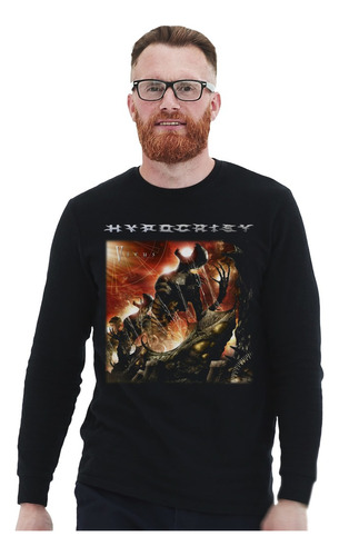 Polera Ml Hypocrisy Virus Metal Impresión Directa