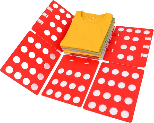Tablero Plegable Para Camisetas Rojas, Tabla Para Doblar Rop