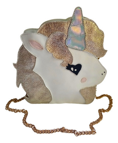 Cartera Bolso Unicornio Glitter Moda Nuevo 