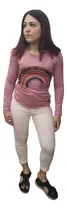 Comprar Capris De Bengalina De Lino Elastizados Color Rosa T 40 A 46