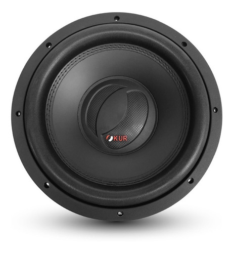 Subwoofer Okur Ow12 1500w Doble Bobina 12 By Db Drive Color Negro