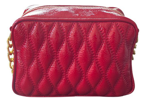 Bolsa Pequena Clássica Vermelho Pimenta