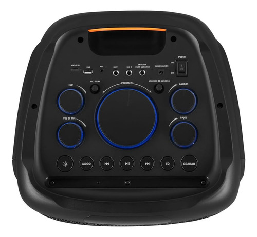 Bafle Kaiser Msa-2016 2 Woofers De 10 , 24,000w, Usb, Micros