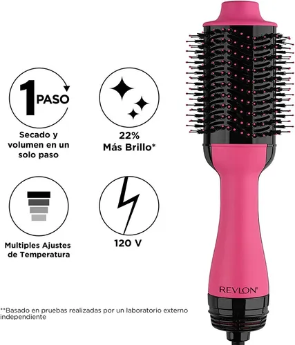 Cepillo y secador de salón para cabello, de Revlon : Belleza y Cuidado  Personal 