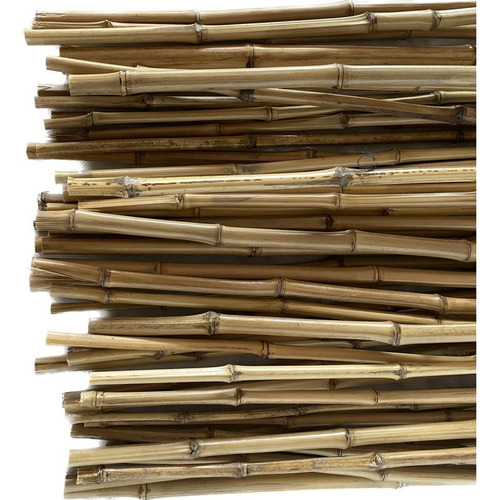 15 Unidades  De Vara De Bambu Para  Planta De 1,90m X 2 Ø 