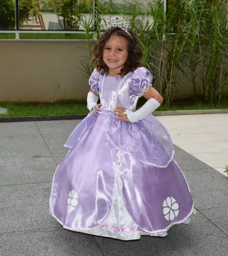 Vestido da princesa sofia 1 ano