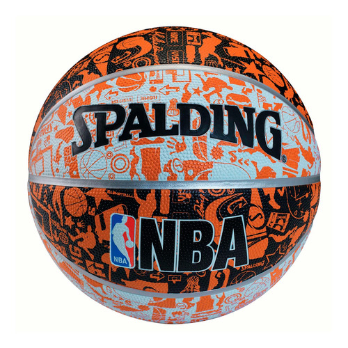 Pelota Basketball Nba Colección Graffiti - Spalding