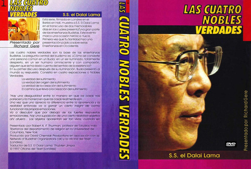 Las Cuatro Nobles Verdades- Dalai Lama- Budismo (2 Dvds)