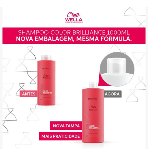Shampoo Invigo Color Brilliance 1l - Wella