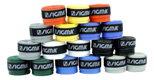 Overgrip Sigma Soft Tack Com 18 Unidades Coloridas 