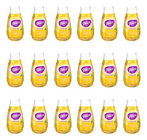 18 Aromatizantes Wiese Cono De Gel Citrico 170g Narcg00