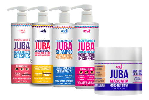 Widi Kit Juba Nutrição Completa (5 Produtos)