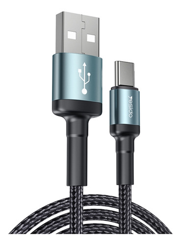 2.4a Usb To Usb-c / Type-c Charging Cable, Length: 2m