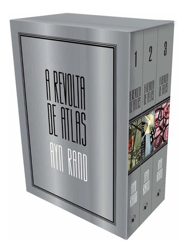 Imagem 1 de 5 de Kit 3 Livros - A Revolta De Atlas - Edição Luxo - Lacrado
