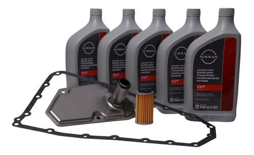 Kit Servicio Nissan Sentra Transmisión Cvt Jf015 Aceite5l