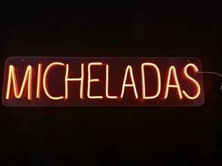 Letrero Led Neon En Acrilico De 3 Mm 40*50cm Micheladas 2