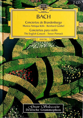 Libro Y 2 Cds De Bach - Conciertos De Brandenburgo Y Violin
