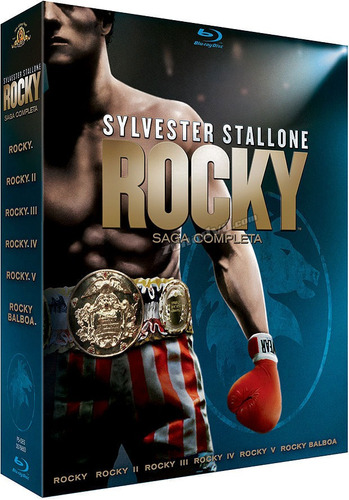 Pack Saga Rocky Completa 4k 2160p Ultrahd Digital