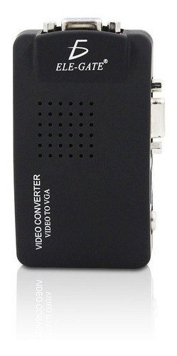 Convertidor Adaptador Entrada Av Svideo A Salid Vga Ele-gate