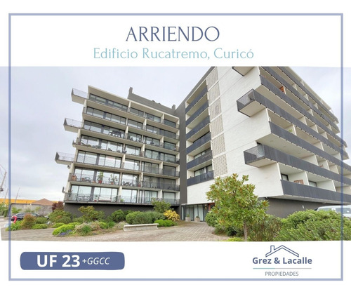 Se Arrienda Departamento En Excelente Sector De Curicó