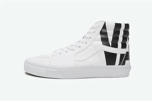 Bota Vans Sk8 Hi Sintetica Blanca Caballero Look Trendy Cuotas