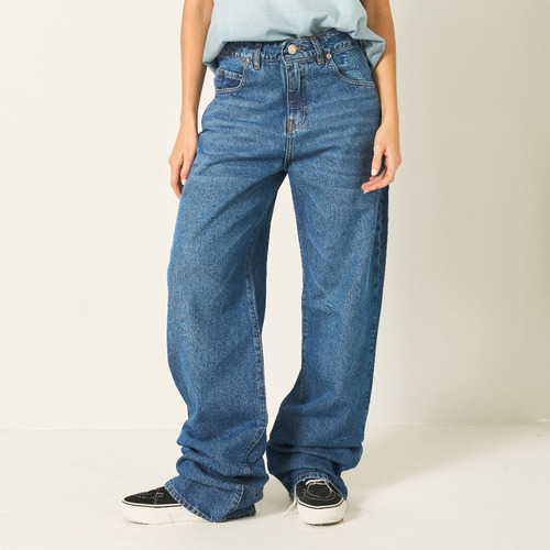 Jean Mujer Wide Leg Mujer Rayssa Blue Trelew Laundry Jeans