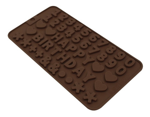 Forma Silicone Para Chocolate Número