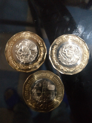 Moneda Conmemorativa De Veracruz De 20 Pesos