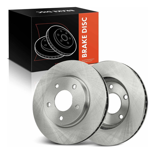 Discos Freno Delantero Dodge Caliber 2007 2008 2009 10 11 12