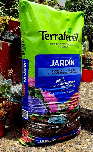 Tierra  Terrafertil X 20 Lts - $ 180 - Jardin Urbano Shop