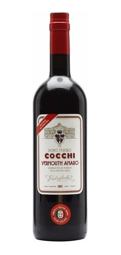 Imagen 1 de 2 de Aperitivo Italiano Cocchi Vermouth Amaro Envio Gratis Caba