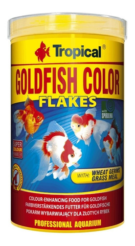 Alimento Para Peces Goldfish Color Flakes 200g Tropical/f