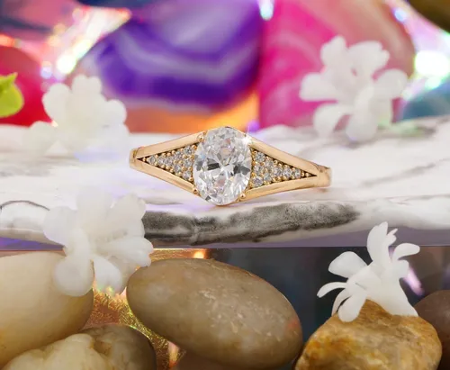 Anillo de compromiso 24k hotsell