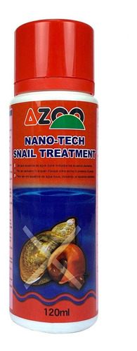 Nano-tech Snail Treatment 120ml Azoo Tratamiento Caracoles