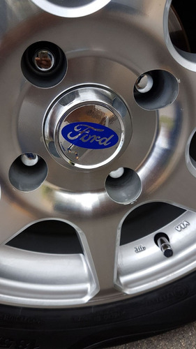 Llantas Ford  Adhesivo Circulos 6 Unidades