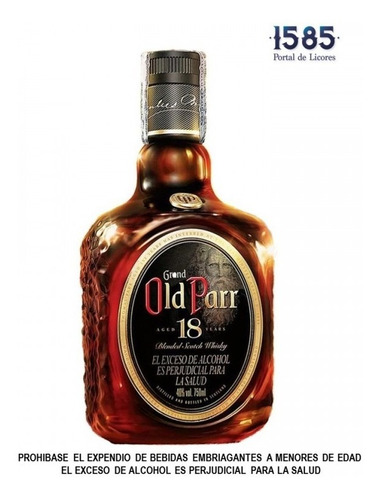 Whisky Old Parr 18 Años 750ml - mL a $512