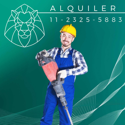 Imagen 1 de 2 de Alquiler De Martillo Demoledor / Rotomartillo/ Picadora