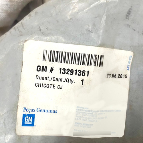 Cabo Motor Partida Alternador Cruze Original Nova