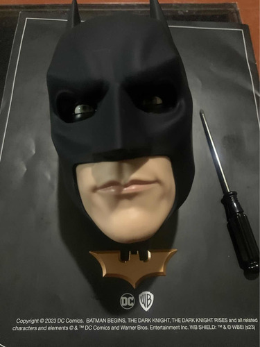 Cabeza Batman De Planeta Angostini Fascículos 1 Al 3. (Usado)