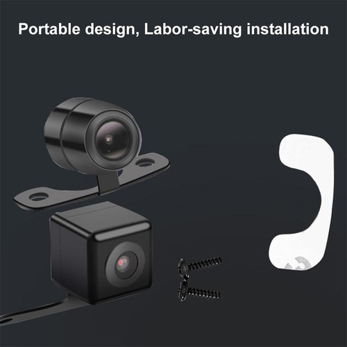 - Para Motocicleta Dash Cam Cámara Delantera Trasera Doble
