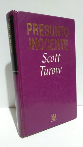 Presunto Inocente Scott Turow Rba Tapa Dura No. 10