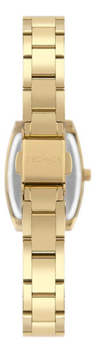 Relógio Technos Feminino Mini Dourado - 2035mxp/1p Bisel Preto