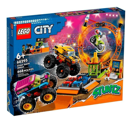 Lego City Arena De Espetáculo De Acrobacias 6029 - 668 Peças