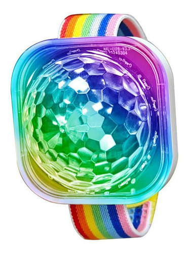 Mini Luz De Disco De Pulsera Disco Led Con Pulsera Portátil