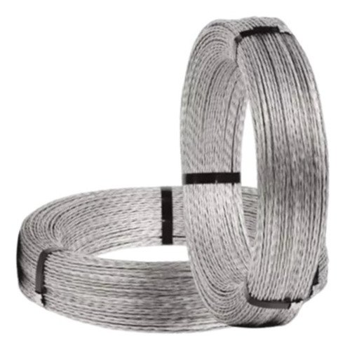 Cordoalha Galvanizada 1/4  6,4mm² Curral 7 Fios - 100 Metros