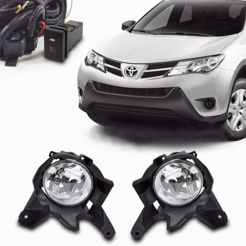 Faros Niebla Rav4 Rav 4 2013 2014 2015 Kit Tipo Original