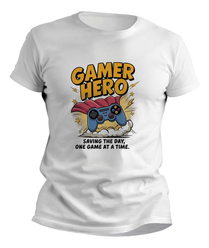 Remeras Gamer Talles Adultos Estampados Originales - 7508