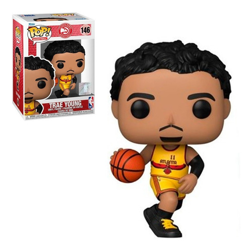 Boneco Funko Pop Nba Trae Young #146 Atlanta Hawks