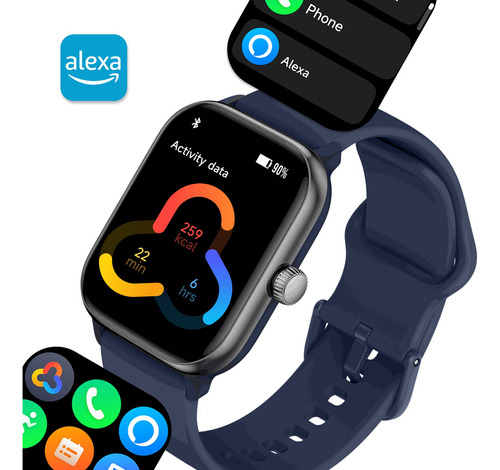 Reloj Smartwatch Music Rhythm X10 41mm