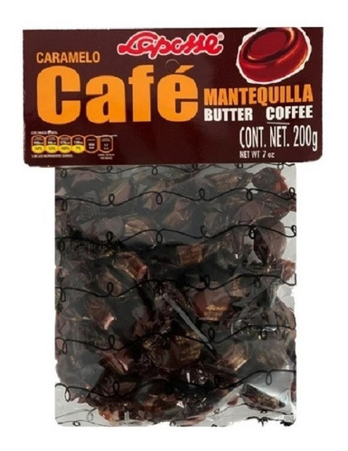 Caramelo Cafe-mantequilla Laposse 200g.